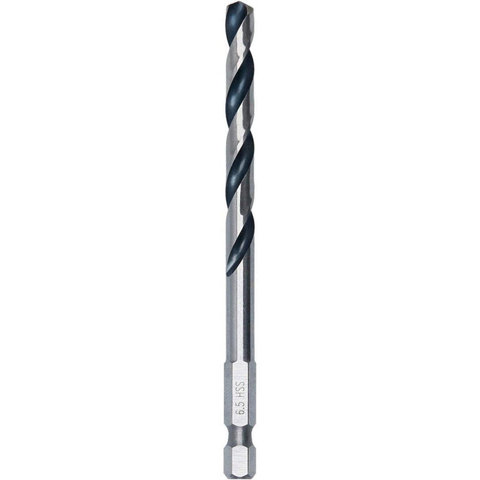 Bosch HSS spiralna burgija PointTeQ 6,5 mm sa šestougaonim HEX prihvatom pakovanje od 1 komada - 2608577529 Burgija HSS BOSCH Madras doo Beograd