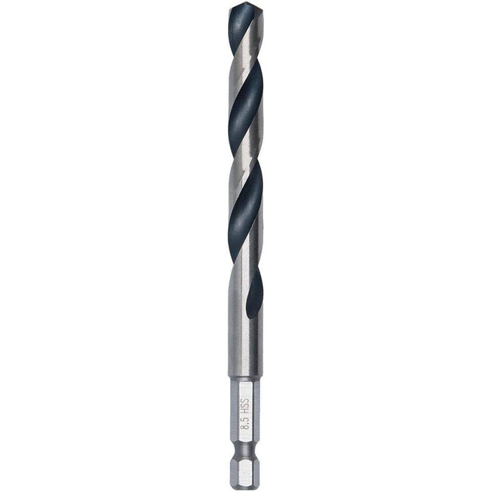 Bosch HSS spiralna burgija PointTeQ 8,5 mm sa šestougaonim HEX prihvatom pakovanje od 1 komada - 2608577534 Burgija HSS BOSCH Madras doo Beograd