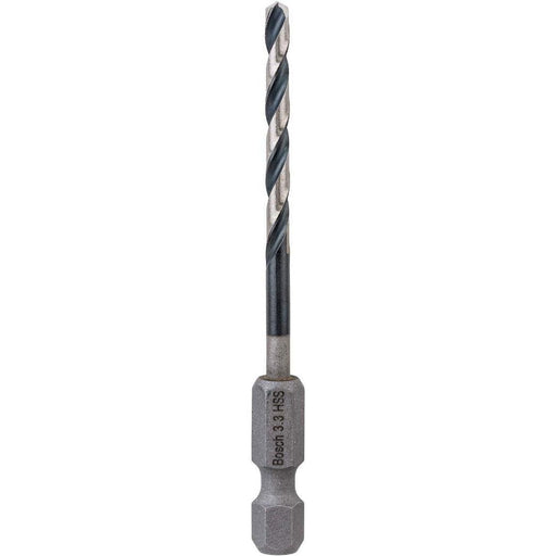 Bosch HSS spiralna burgija sa šestostranim prihvatom 3,3 mm 3.3 x 36 x 75 pakovanje od 1 komada - 2608577050 Burgija HSS BOSCH BOSCH-2608577050 Madras doo Beograd