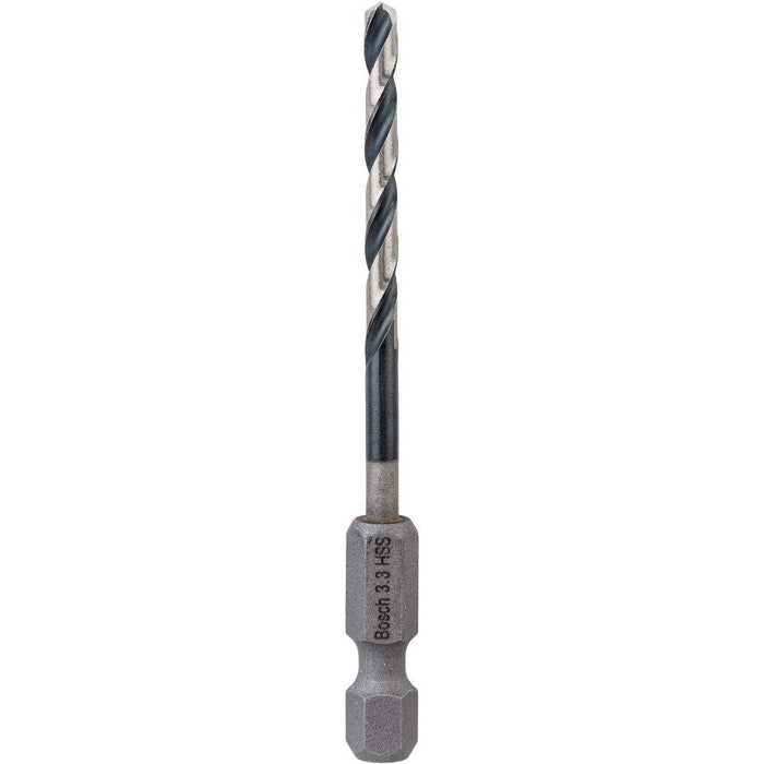 Bosch HSS spiralna burgija sa šestostranim prihvatom 3,3 mm 3.3 x 36 x 75 pakovanje od 1 komada - 2608577050 Burgija HSS BOSCH BOSCH-2608577050 Madras doo Beograd