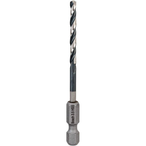 Bosch HSS spiralna burgija sa šestostranim prihvatom 3,5mm 3.5 x 39 x 79 mm pakovanje od 1 komada - 2608577051 Burgija HSS BOSCH BOSCH-2608577051 Madras doo Beograd