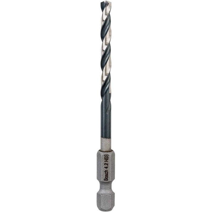 Bosch HSS spiralna burgija sa šestostranim prihvatom 4,2mm 4.2 x 43 x 83 mm pakovanje od 1 komada - 2608577054 Burgija HSS BOSCH BOSCH-2608577054 Madras doo Beograd