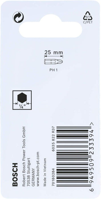 Bosch Impact Control 2-delni set bitova PH1 dužine 25mm (2608522468) Set bitova BOSCH BOSCH-2608522468 Madras doo Beograd