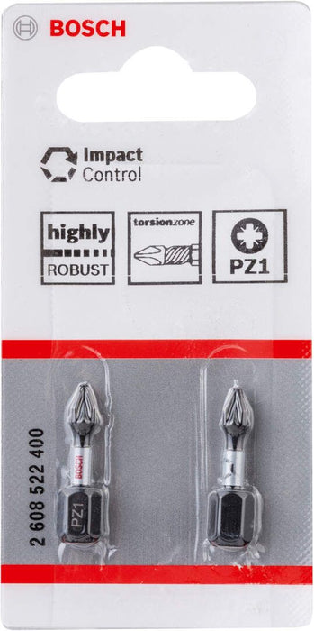 Bosch Impact Control 2-delni set bitova PZ1 dužine 25mm (2608522400) Set bitova BOSCH BOSCH-2608522400 Madras doo Beograd