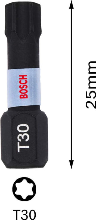 Bosch Impact Control 2-delni set bitova T30 dužine 25mm (2608522477) Set bitova BOSCH BOSCH-2608522477 Madras doo Beograd