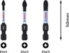 Bosch Impact Control 3-delni set bitova PH1 / PH2 / PH3 dužine 50mm (2608522491) Set bitova BOSCH BOSCH-2608522491 Madras doo Beograd