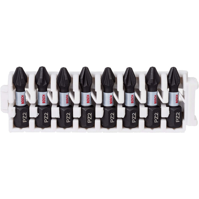 Bosch Impact Control 8-delni set dvostranih kovanih bitova PZ2 dužine 25mm (2608522325) Set bitova BOSCH BOSCH-2608522325 Madras doo Beograd