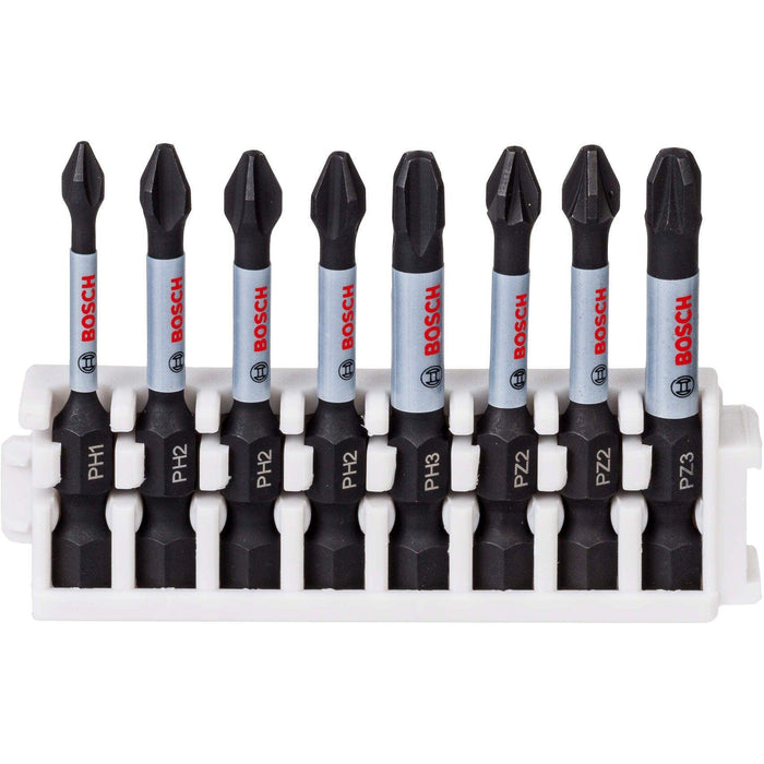 Bosch Impact Control 8-delni set kovanih bitova PH1/PH2/PH3/PZ2/PZ3 (2608522328) Set bitova BOSCH BOSCH-2608522328 Madras doo Beograd