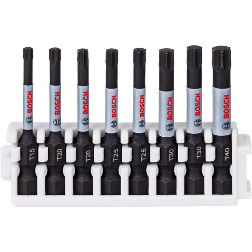 Bosch Impact Control 8-delni set kovanih bitova T15/T20/T25/T30/T40 (2608522329) Set bitova BOSCH Madras doo Beograd