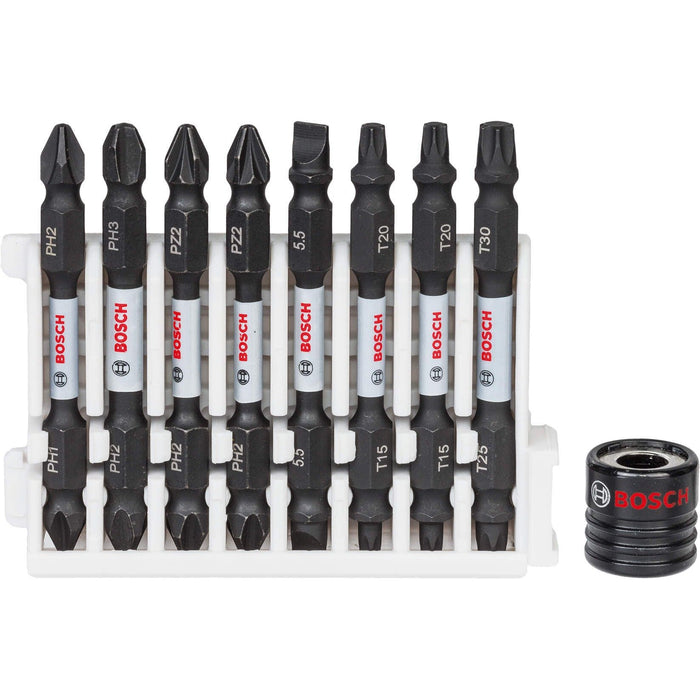 Bosch Impact Control 9-delni set dvostranih kovanih bitova dužine 65mm (2608522345) Set bitova BOSCH Madras doo Beograd