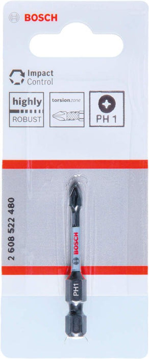 Bosch Impact Control bit PH1 dužine 50mm (2608522480) Bit PH1 PH2 PH3 BOSCH BOSCH-2608522480 Madras doo Beograd