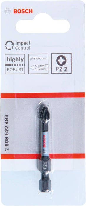 Bosch Impact Control bit PZ2 dužine 50mm (2608522483) Bit PZ1 PZ2 PZ3 BOSCH BOSCH-2608522483 Madras doo Beograd