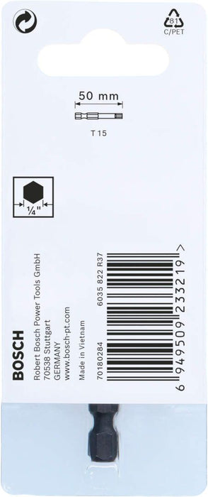 Bosch Impact Control bit T15 dužine 50mm (2608522486) Bit T10 T15 T20 T25 T30 T40 BOSCH Madras doo Beograd