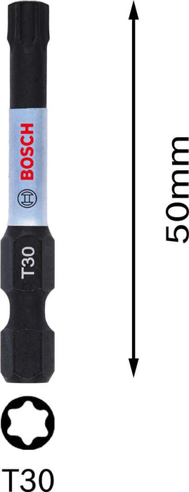Bosch Impact Control bit T30 dužine 50mm (2608522489) Bit T10 T15 T20 T25 T30 T40 BOSCH Madras doo Beograd