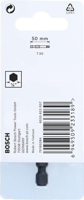 Bosch Impact Control bit T30 dužine 50mm (2608522489) Bit T10 T15 T20 T25 T30 T40 BOSCH Madras doo Beograd