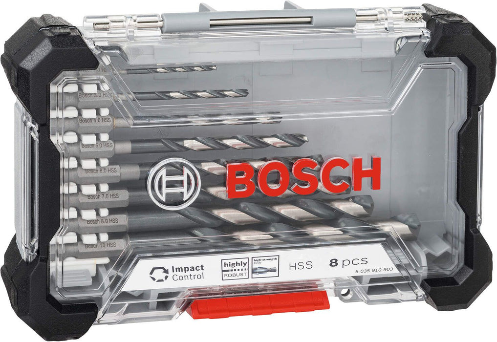 Bosch Impact Control HSS set burgija, 8-delni - 2608577146 Set burgija i bitova BOSCH BOSCH-2608577146 Madras doo Beograd