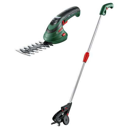 Bosch ISIO III akumulatorske makaze za travu + teleskopska drška (0600833109) Aku makaze za travu BOSCH Madras doo Beograd