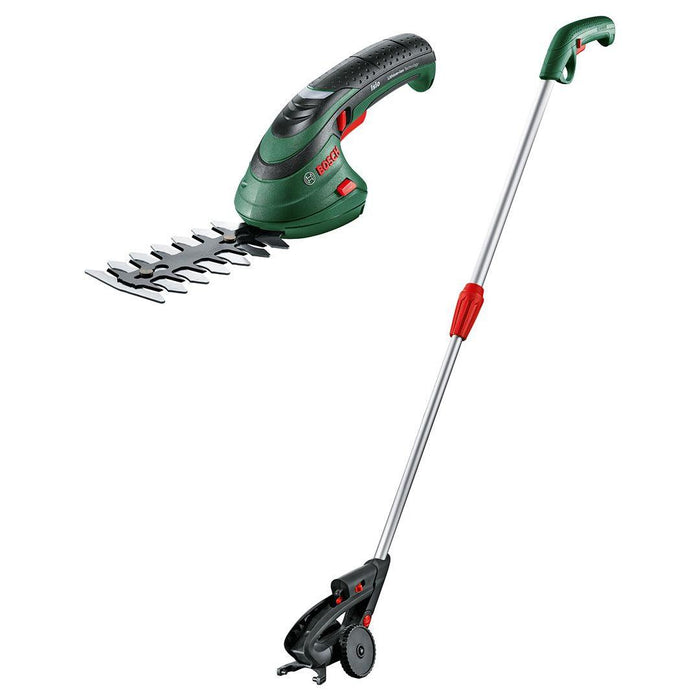 Bosch ISIO III akumulatorske makaze za travu + teleskopska drška (0600833109) Aku makaze za travu BOSCH Madras doo Beograd