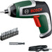 Bosch IXO 7 akumulatorski odvrtač + 10-delni set bitova (06039E0020) Aku odvrtač BOSCH BOSCH-06039e0020 Madras doo Beograd