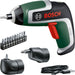 Bosch IXO 7 akumulatorski odvrtač sa 2 nastavka + 10-delni set bitova (06039E0021) Aku odvrtač BOSCH BOSCH-06039e0021 Madras doo Beograd