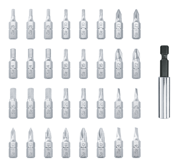 BOSCH IXO 7 set bitova - Akku-uvrtač IXO 7 + 32 pcs Bit Set (06039E000B) Madras doo Beograd Madras doo Beograd