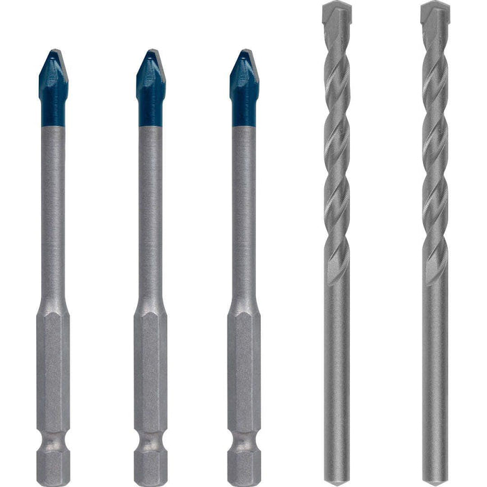 Bosch Kombinovani komplet EXPERT HEX-9 HardCeramic burgija od 6 mm, 5-delni - 2608900596 Komplet burgija za keramiku BOSCH Madras doo Beograd
