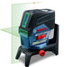 Bosch kombinovani laser GCL 2-50 CG Solo; bez baterija i punjača; zeleni zrak; sa nosačem sa štipaljkom; L-Boxx (0601066H03) Linijski laser 180° kombinovani BOSCH BOSCH-0601066H03 Madras doo Beograd