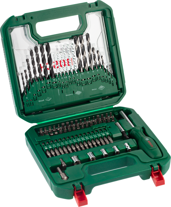 BOSCH Kombinovani set M, 80 kom. - Komplet pribora 80pc DIY Mix Set M (2608522567) Madras doo Beograd Madras doo Beograd