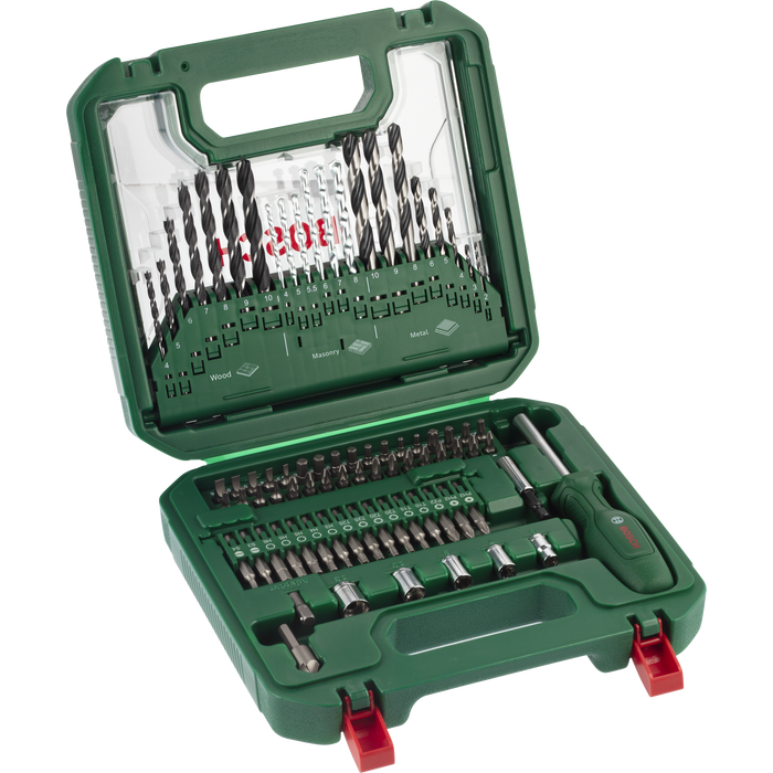 BOSCH Kombinovani set M, 80 kom. - Komplet pribora 80pc DIY Mix Set M (2608522567) Madras doo Beograd Madras doo Beograd