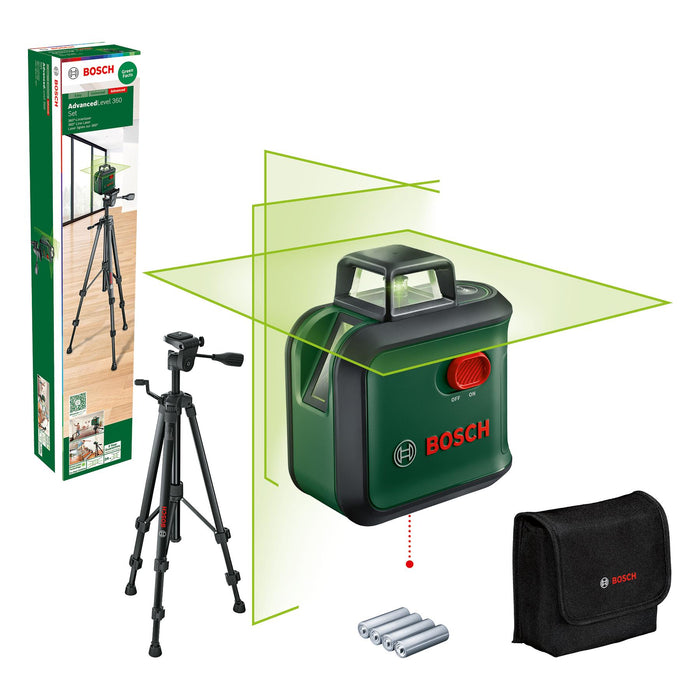 BOSCH Komplet AdvancedLevel 360 - Gradjevinski laser AdvancedLevel360 Set (0603663B07) Madras doo Beograd Madras doo Beograd