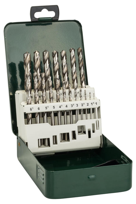 BOSCH Komplet burgija za metal HSS-G, DIN 338, 19 delova - DIY HSS-G set burgija, 19 kom (2609255062) Madras doo Beograd Madras doo Beograd