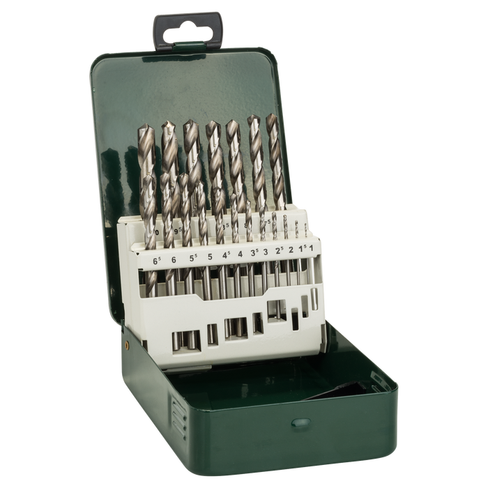 BOSCH Komplet burgija za metal HSS-G, DIN 338, 19 delova - DIY HSS-G set burgija, 19 kom (2609255062) Madras doo Beograd Madras doo Beograd