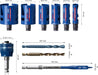 Bosch Komplet EXPERT Construction Material testera za otvore od 20/25/32/38/51/64 mm, 10-delni - 2608900490 Set testera za otvore BOSCH Madras doo Beograd