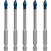 Bosch Komplet EXPERT HEX-9 HardCeramic burgija za crep od 6 mm, 5-delni - 2608900599 Komplet burgija za keramiku BOSCH Madras doo Beograd
