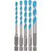 Bosch Komplet EXPERT HEX-9 MultiConstruction burgija od 4/5/6/6/8 mm, 5-delni - 2608900585 Komplet burgija BOSCH Madras doo Beograd