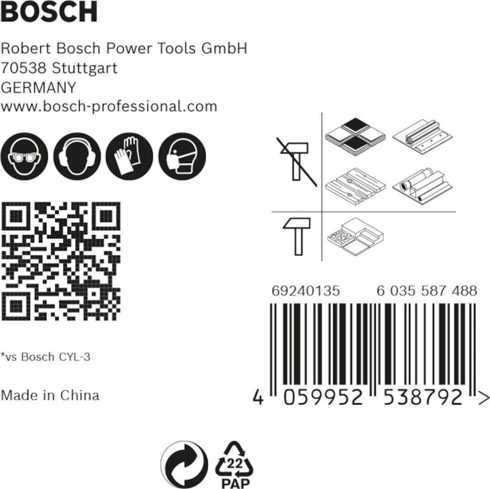Bosch Komplet EXPERT HEX-9 MultiConstruction burgija od 5,5/6/6/7/8 mm, 5-delni - 2608900586 Komplet burgija BOSCH Madras doo Beograd