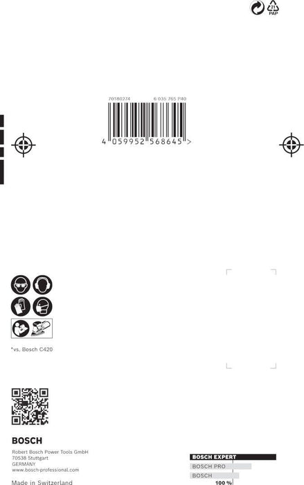 Bosch komplet EXPERT M480 brusnih mreža 100 x 150 mm, granulacija 80/120/180; 10-delni - 2608901208 Brusna mreža BOSCH Madras doo Beograd