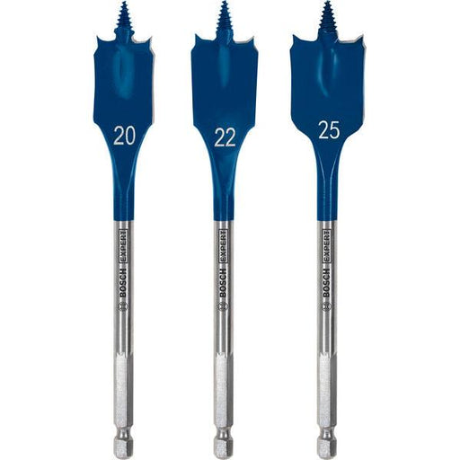 BOSCH Komplet EXPERT Self Cut Speed pljosnatih burgija od 20/22/25 mm, 3 dela - Burgija glodalica 3Pc Spade Set (2608902107) Madras doo Beograd Madras doo Beograd