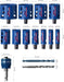 Bosch Komplet EXPERT Tough Material testera za otvore od 20/22/25/32/35/40/44/51/60/68/76 mm, 14-delni set - 2608900448 Set testera za otvore BOSCH Madras doo Beograd