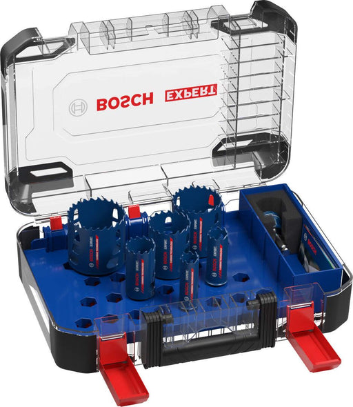 Bosch Komplet EXPERT Tough Material testera za otvore od 22/25/35/51/60/68 mm, 9-delni set - 2608900445 Set testera za otvore BOSCH Madras doo Beograd