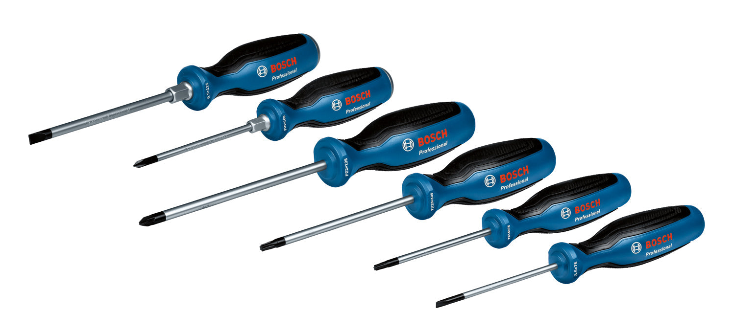 BOSCH Komplet odvrtača 6 kom. SL/PH/PZ/TX - Odvrtač 6pc ScrewdrSet mix (1600A02CV3) Power Tools BOSCH Madras doo Beograd