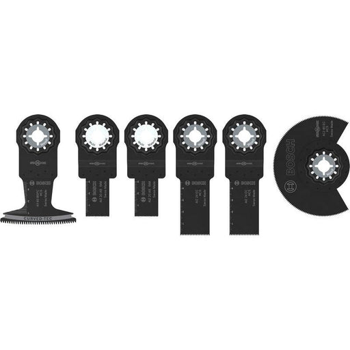 BOSCH Komplet oštrica za drvo i meki metal, 6 kom. - Komplet pribora RBB- 6ER SET OMT W&SM TU (2608669334) Madras doo Beograd Madras doo Beograd