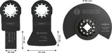 BOSCH Komplet oštrica za pločice, 3 kom. - Komplet pribora RBB- 3ER SET OMT TS TU3 (2607017773) Power Tools BOSCH Madras doo Beograd
