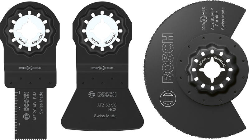 BOSCH Komplet oštrica za pločice, 3 kom. - Komplet pribora RBB- 3ER SET OMT TS TU3 (2607017773) Power Tools BOSCH Madras doo Beograd