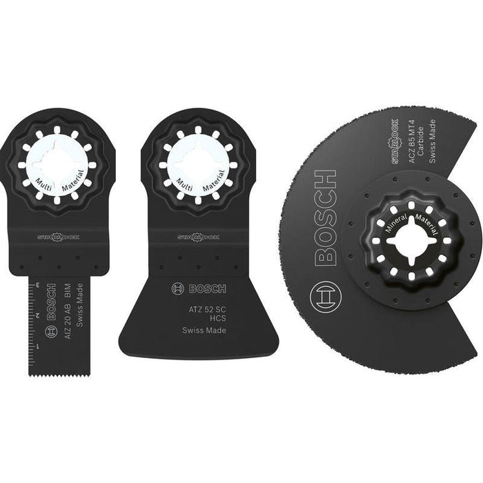 BOSCH Komplet oštrica za pločice, 3 kom. - Komplet pribora RBB- 3ER SET OMT TS TU3 (2607017773) Power Tools BOSCH Madras doo Beograd