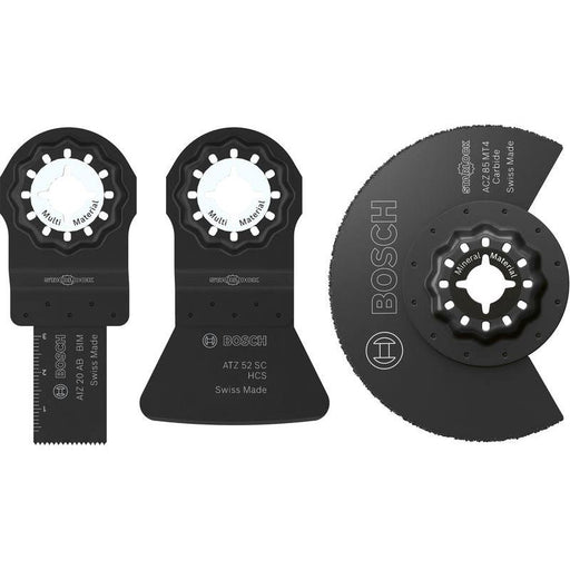 BOSCH Komplet oštrica za pločice, 3 kom. - Komplet pribora RBB- 3ER SET OMT TS TU3 (2607017773) Power Tools BOSCH Madras doo Beograd