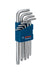 BOSCH Komplet Torx ključeva sa šestougaonom glavom od 9 komada - (1600A01TH4) Madras doo Beograd Madras doo Beograd