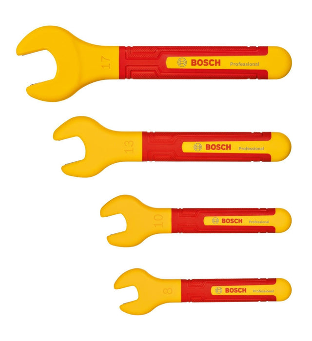 BOSCH Komplet VDE ključeva za navrtke od 4 kom. - Viljuškasti ključ VDE Set 8/10/13/17mm 4 (1600A02NE8) Power Tools BOSCH Madras doo Beograd