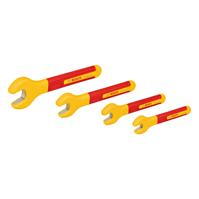 BOSCH Komplet VDE ključeva za navrtke od 4 kom. - Viljuškasti ključ VDE Set 8/10/13/17mm 4 (1600A02NE8) Power Tools BOSCH Madras doo Beograd