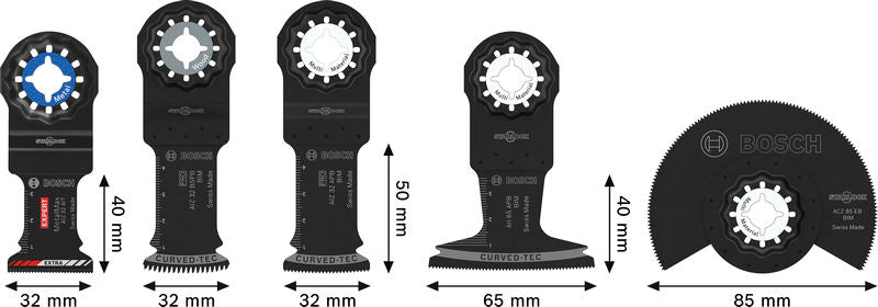 BOSCH Komplet za sečenje, 5 kom. - Komplet pribora BMX–5ER Cutting Set TU5 (2608669092) Madras doo Beograd Madras doo Beograd